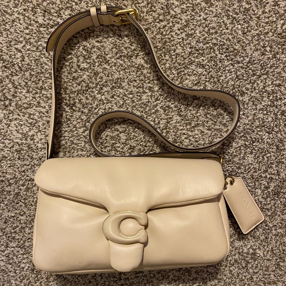 Tan Pillow Tabby Coach Purse